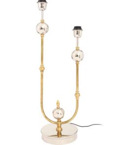 Table lamp Cosima 425 silver / gold