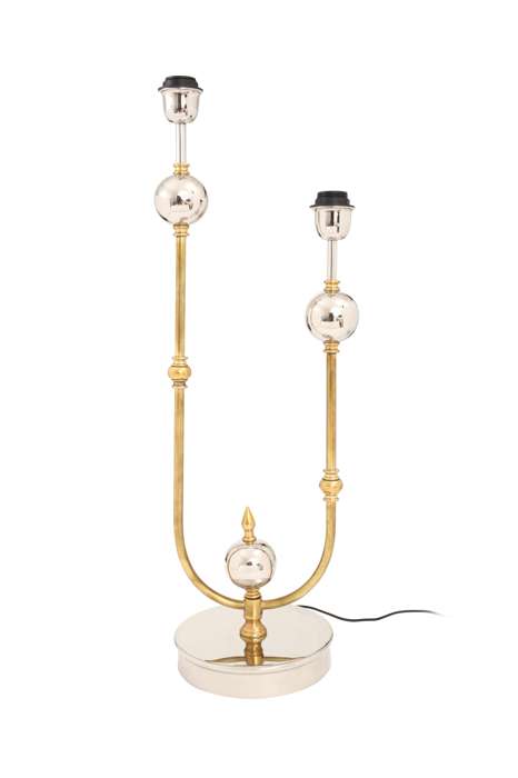 Table lamp Cosima 425 silver / gold