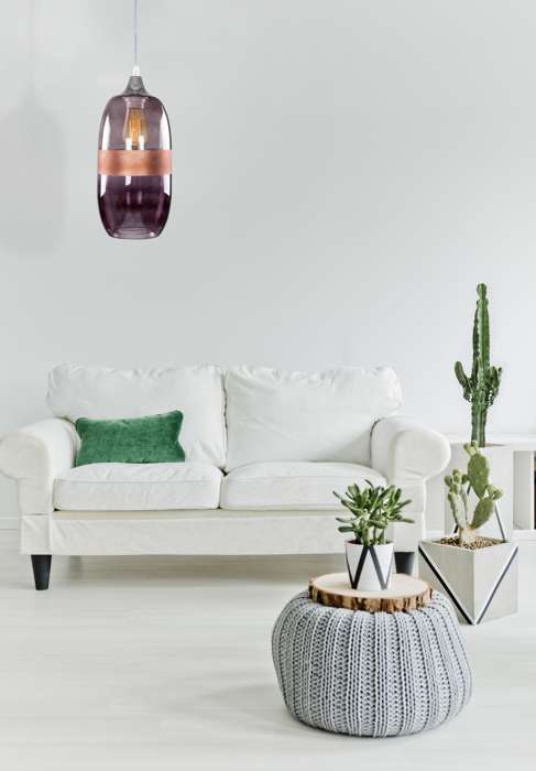 Hanglamp Mars 205 rood - Afbeelding 2