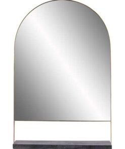 Wandspiegel Doha 125 zwart