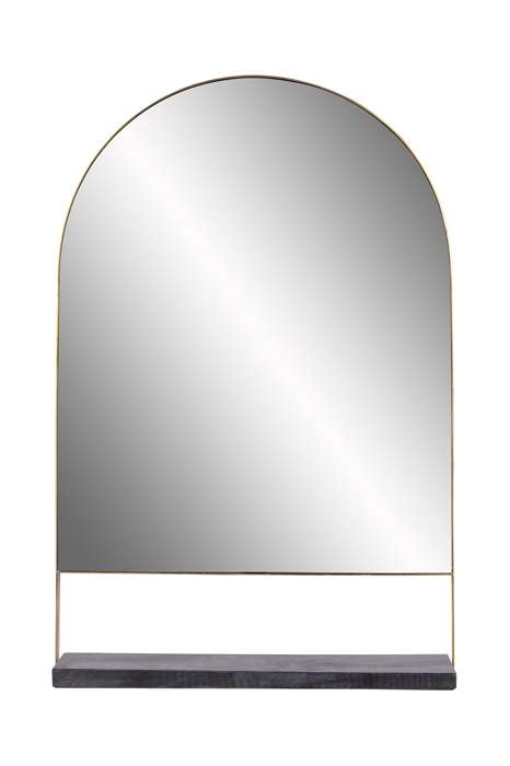 Wandspiegel Doha 125 zwart