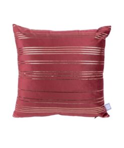 Alternative view of Decorative cushion & blanket Prisma 525 set of 2 red / gold