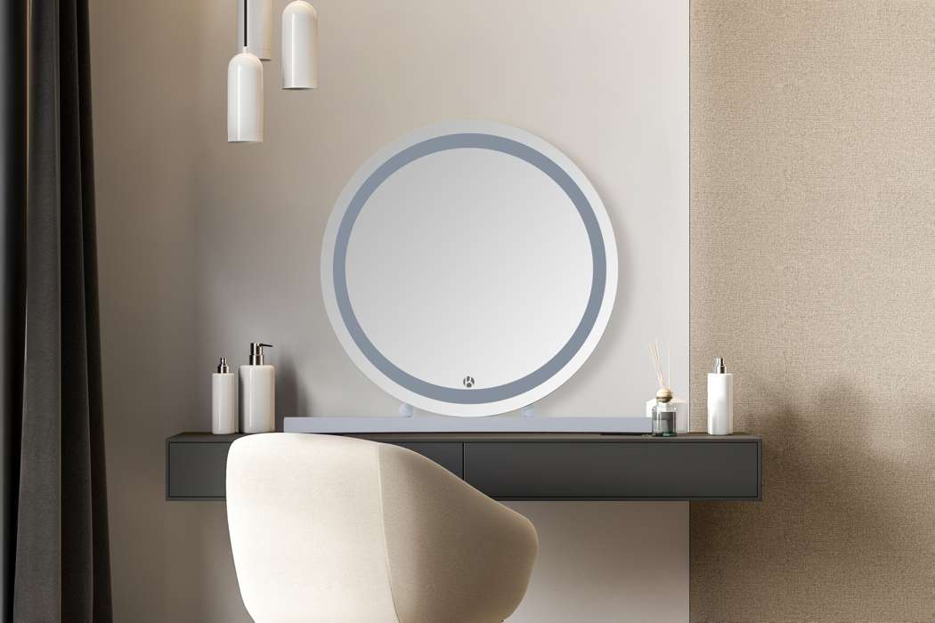 Make-up spiegel LED Glamory 125 wit - Afbeelding 2