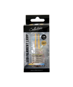 Alternative view of LED lamp filament globe klein 2W