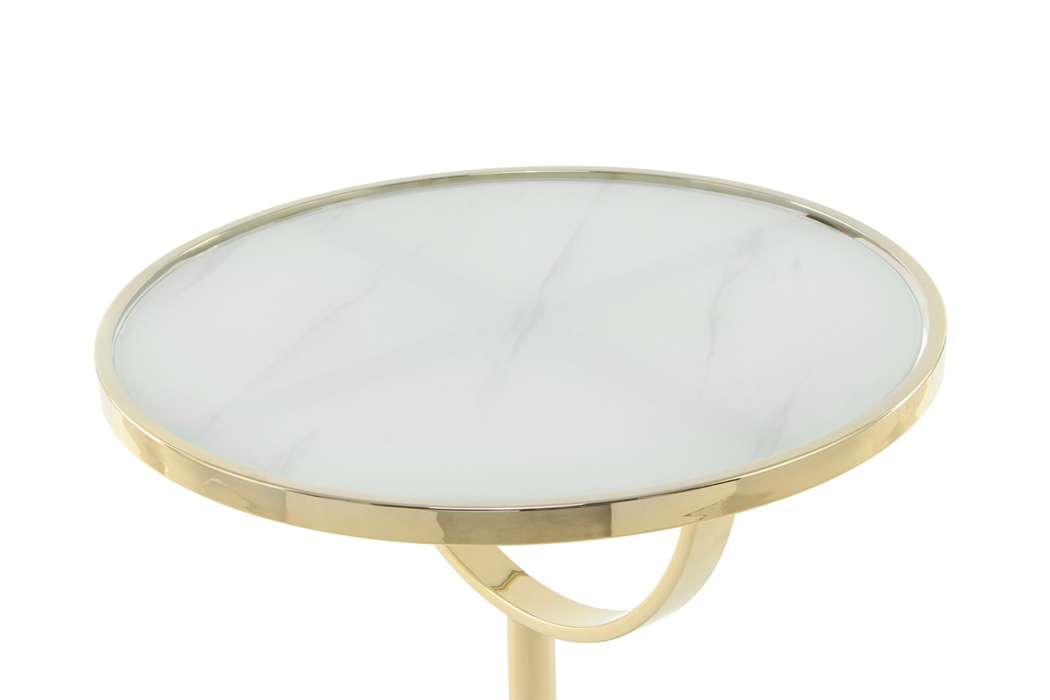 Side table Rocio 100 white - Afbeelding 4