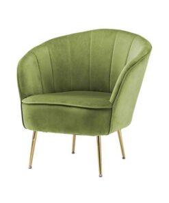Alternative view of Armchair Poola 100 Pistachio Green