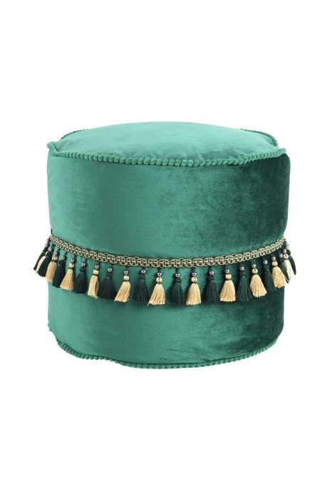 poef Taj Mahal 225 groen