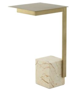 Side table Rocio 200 white / multi