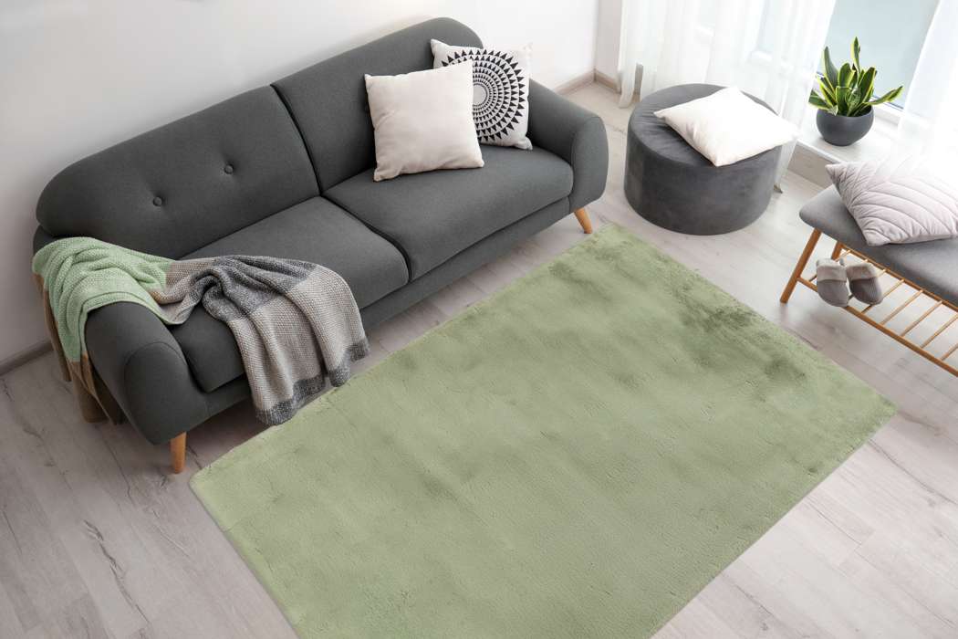 Rabbit 100 mint 80x150cm - Afbeelding 2