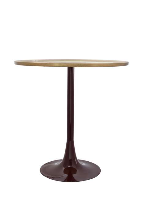 Sidetable Art Deco 975 creme/paars