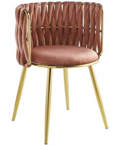 Alternative view of Milla 100 chair set of 2 old pink