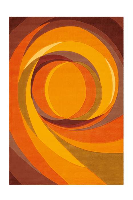 Spirit 3002 multi/oranje 120x180cm
