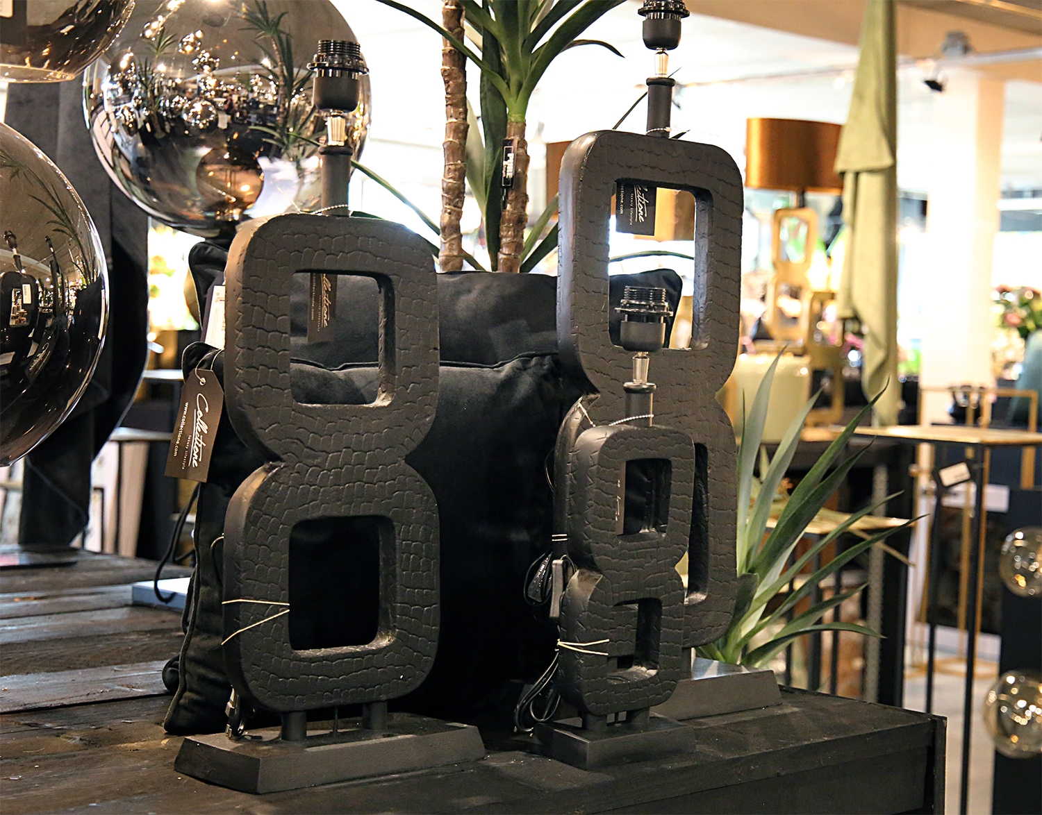Table lamp Modena L, black design - Afbeelding 2