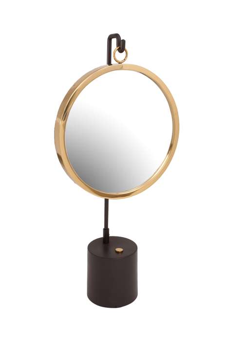 Table mirror Eleganca 225 black / gold