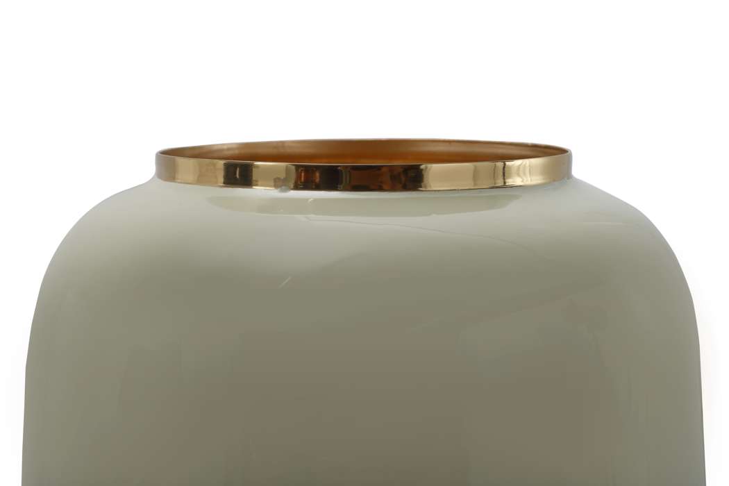 Vaas Art Deco 545 Mint/goud - Afbeelding 3