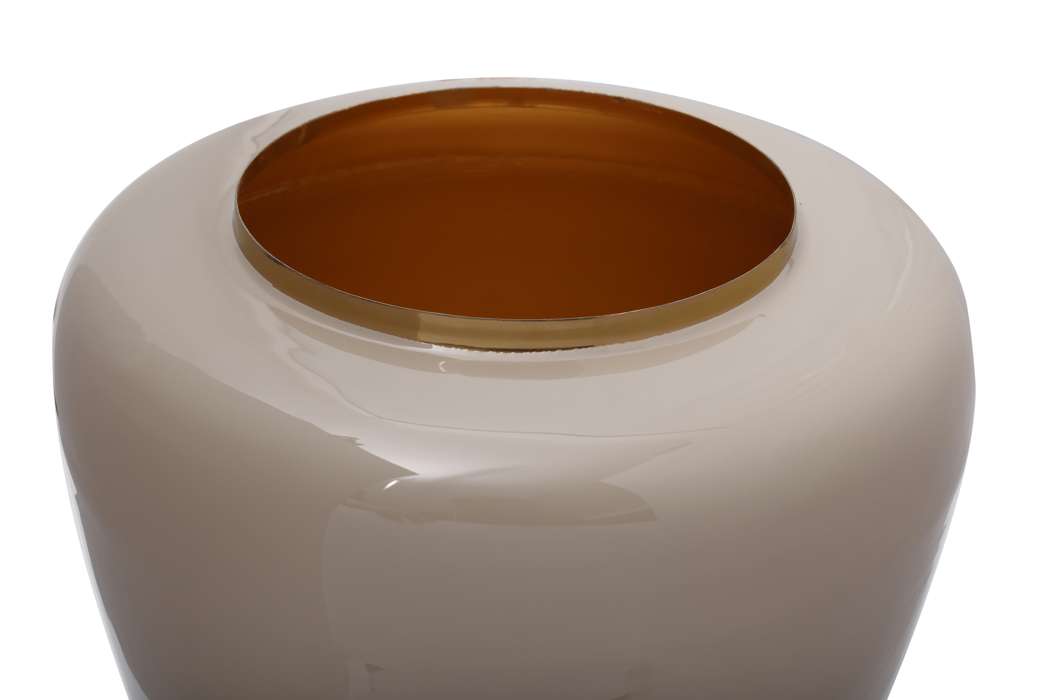 Vase Artisse 100 Taupe / Gold - Afbeelding 2