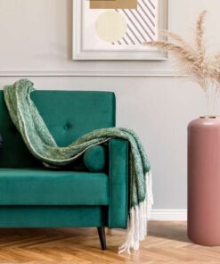 Alternative view of Vaas Art Deco 205 hoog, roze/goud