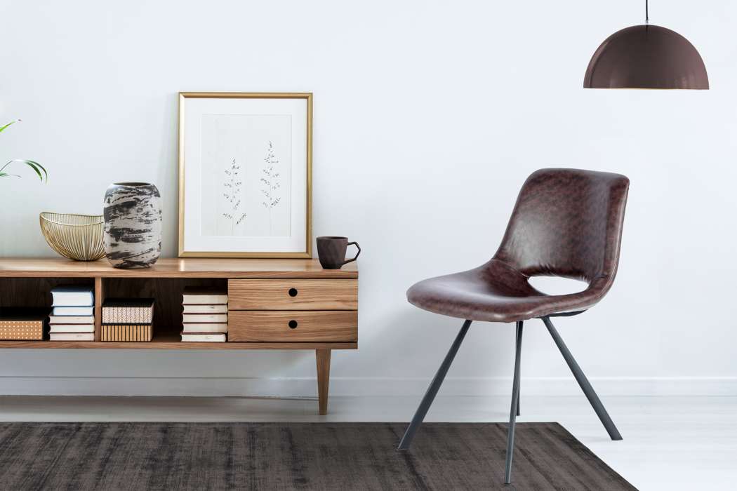 chair Josephine 325 set of 2 dark brown - Afbeelding 2