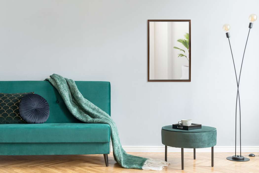 Wandspiegel Cliff 225 brons/zwart - Afbeelding 2