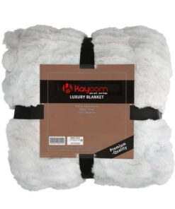 Luxury Blanket 900 150 x 200 cm Silver