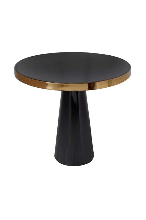 Side table Art Deco 625 black / gold - Afbeelding 2