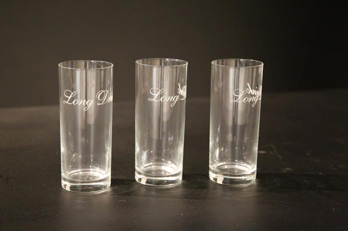 Long drink glas set 3
