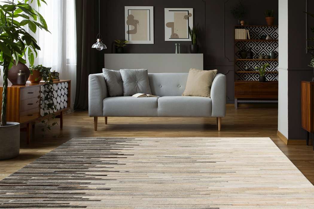 Ravi 300 creme/zwart 120x170cm - Afbeelding 2