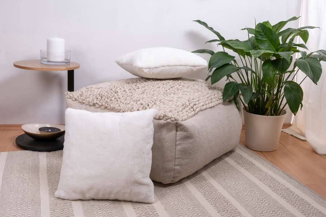 Deco Cushion Aimee 625 set of 2 white - Afbeelding 2