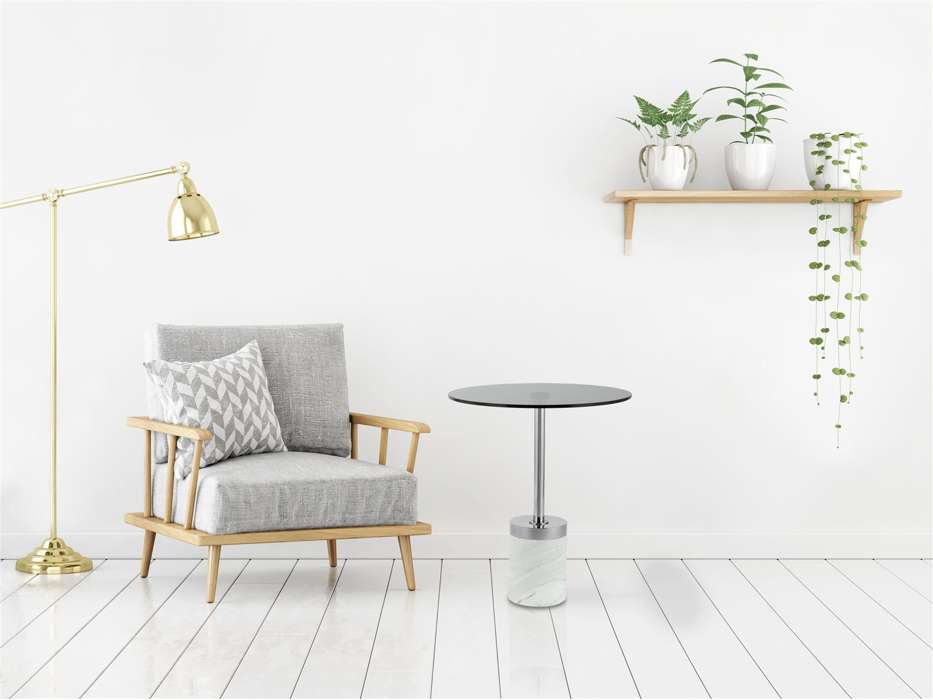 Sidetable Lana 125 grijs/wit - Afbeelding 2