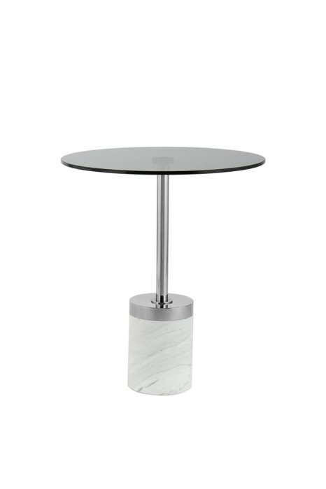 Sidetable Lana 125 grijs/wit
