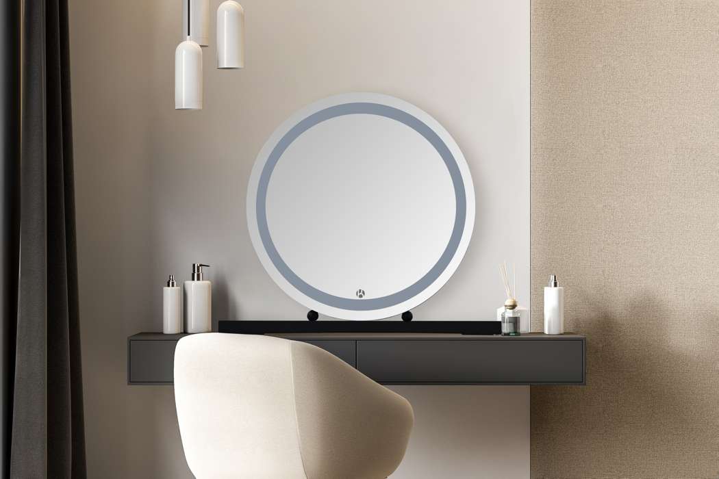 Make up spiegel LED Glamory 125 zwart - Afbeelding 2