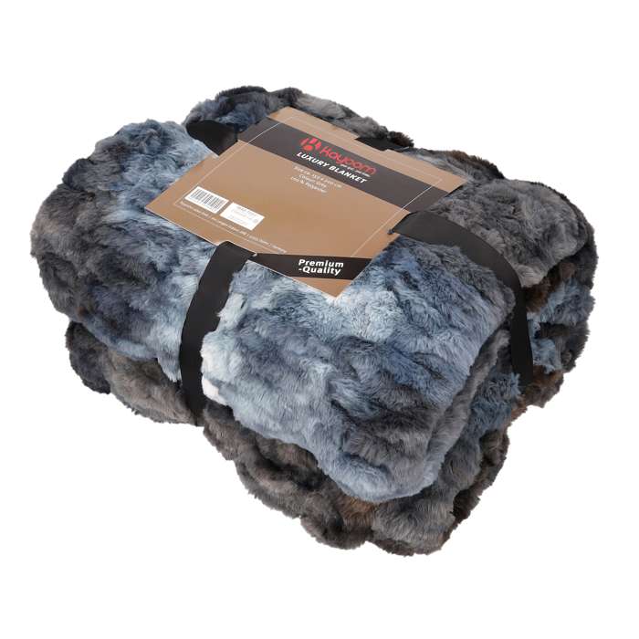Luxury Blanket 900 150 x 200 cm Gray - Afbeelding 4