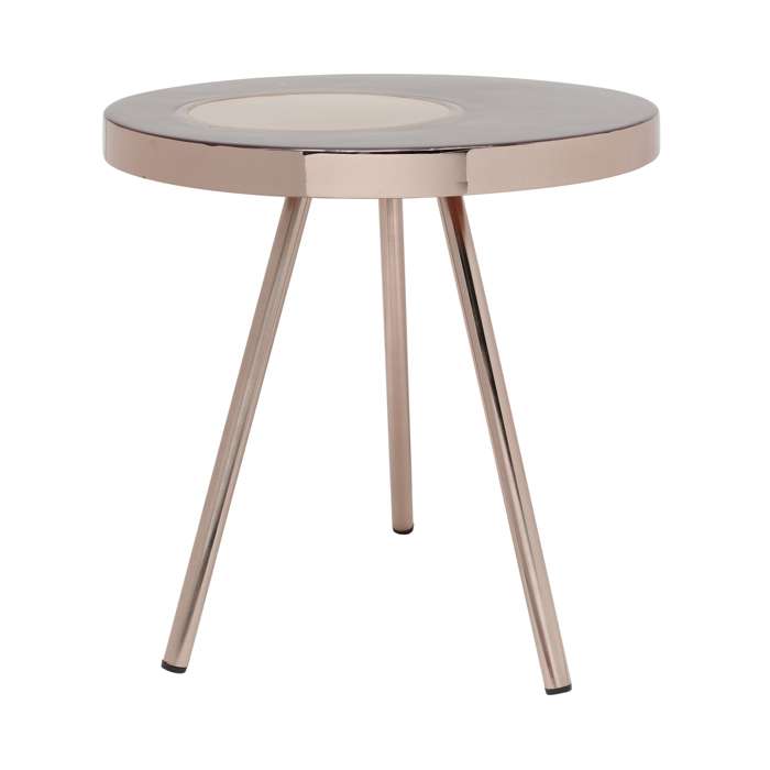 Sidetable Morrison 2025 aubergine/goud