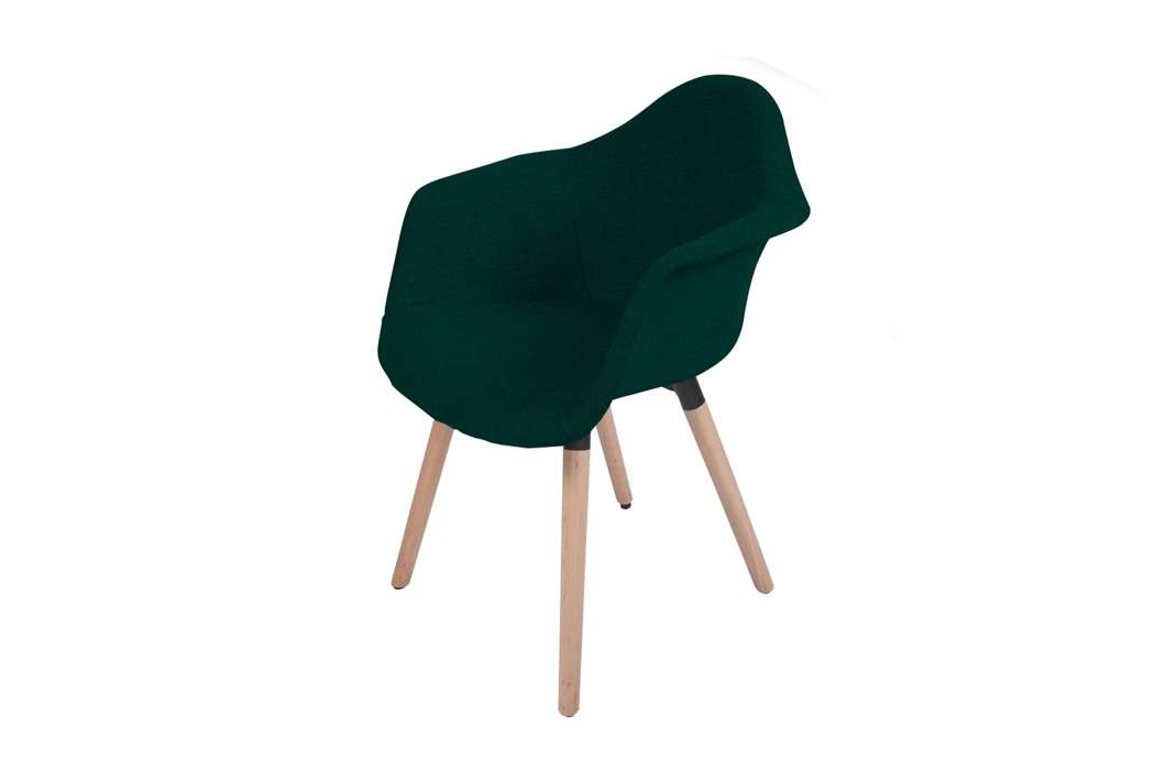 Stoel Winston 110 set van 2 groen
