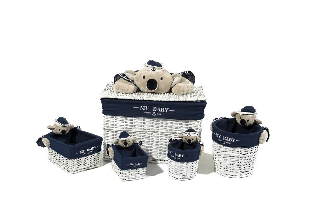 Manden set Koala 200 blauw/wit