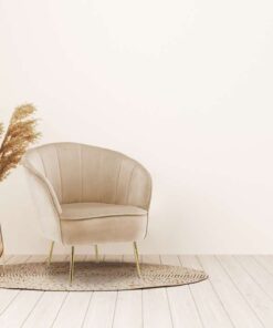 Alternative view of Lounge Chair Loulan 125 cream