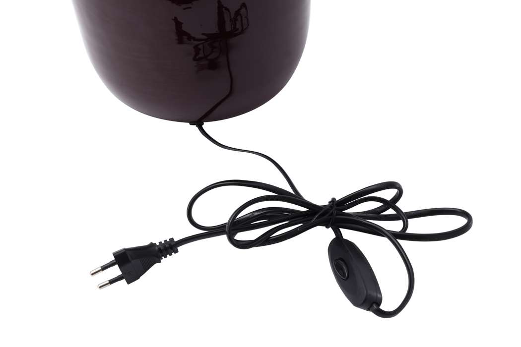 Table lamp Art Deco 725 berry / silver - Afbeelding 2