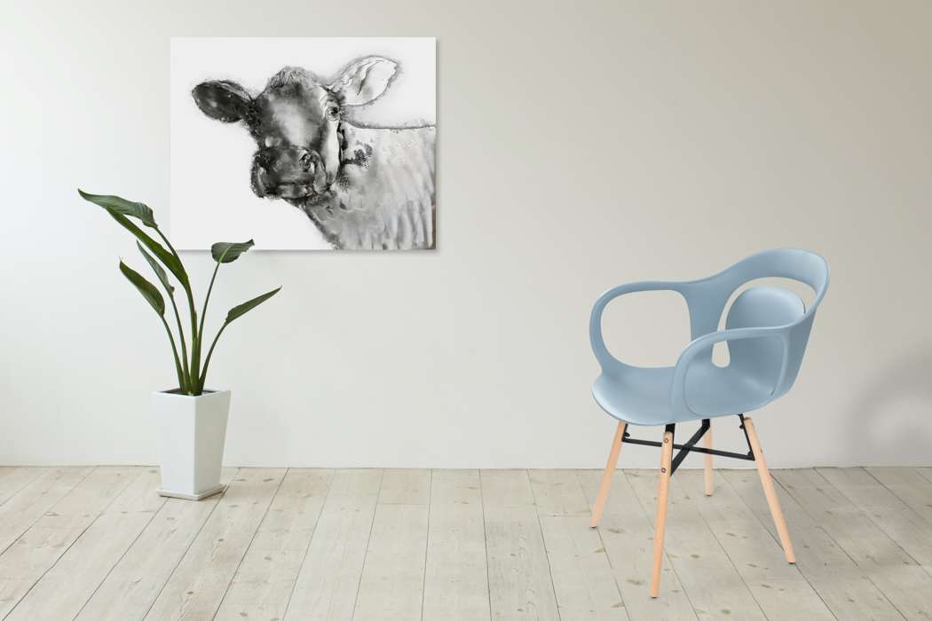 Chair Chuck set 4 grey/blue - Afbeelding 2
