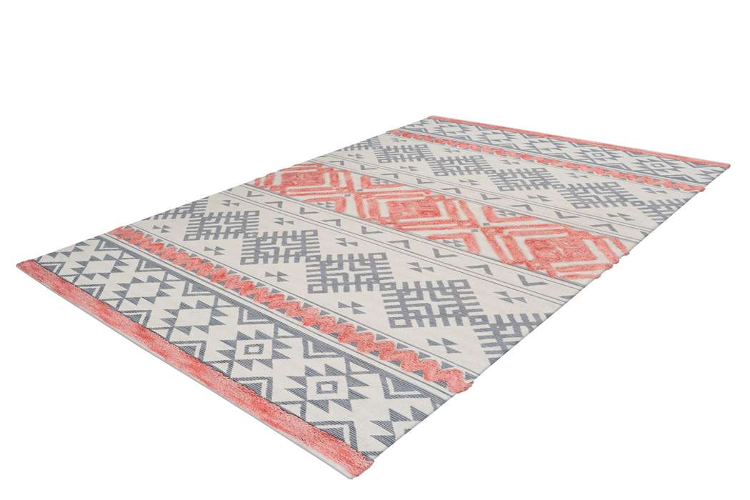 Ethnie 200 grey/apricot 160x230cm - Afbeelding 4