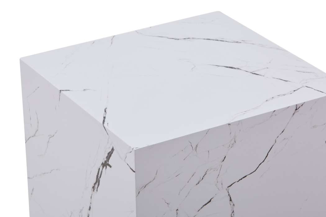 Sidetable Cuboid 225 wit - Afbeelding 3