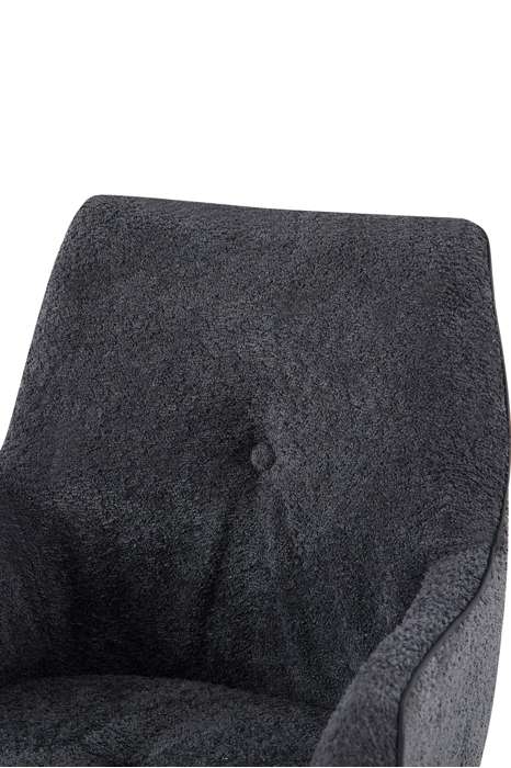 Chair Armchair Allie 125 anthracite - Afbeelding 3