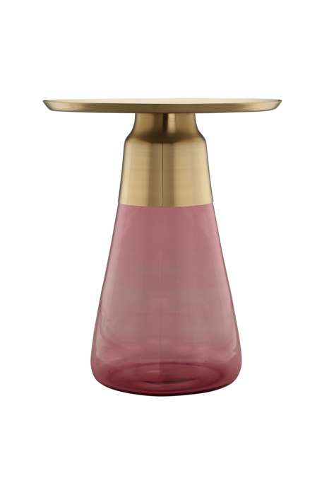 Sidetable Roman 225 rose/goud