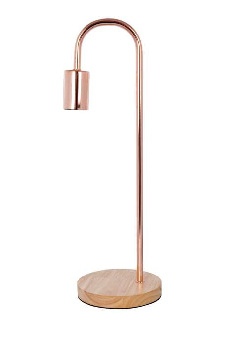 Tafellamp Vinara 625 rose koper