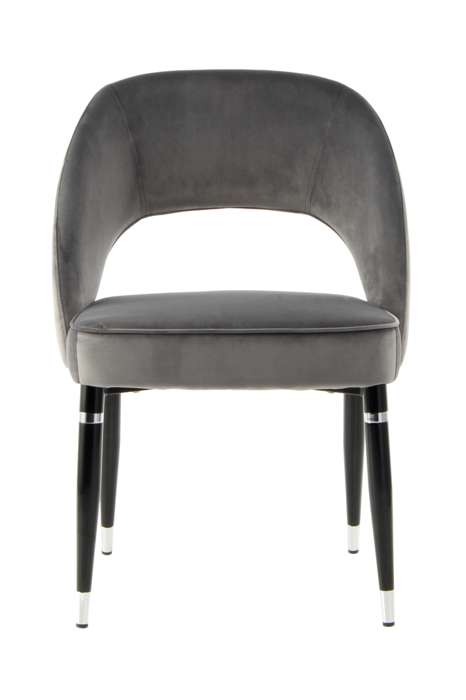 Chair Courtney set of 2 Grey/Silver - Afbeelding 2