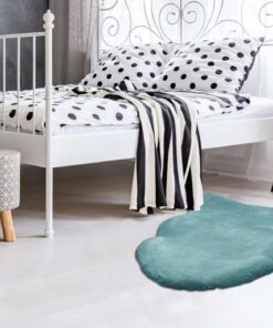Alternative view of Rabbit Sheepskin AE 200 Türkis 60x90cm