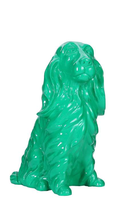 Sculptuur Munsterlander 21-J groen