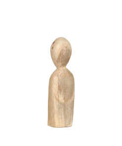 Pop hout 30 cm