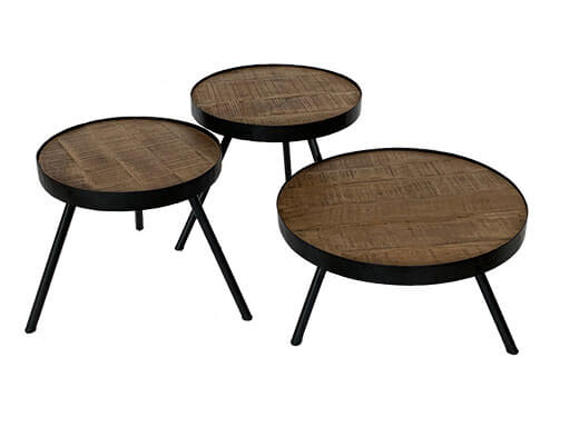 Bijzettafel rond 45cm / 1184