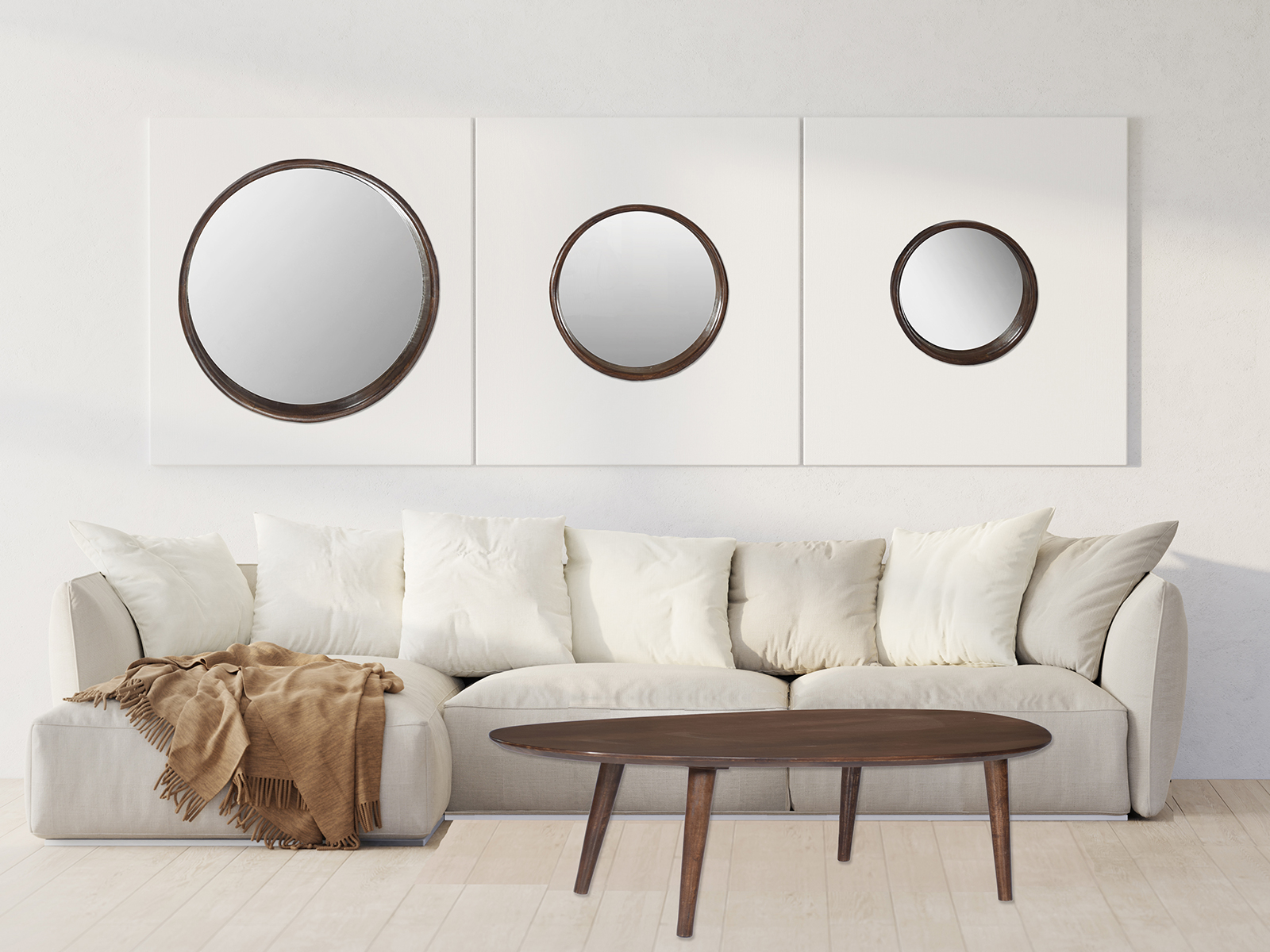 Salontafel 70 x 130 Walnoot - Afbeelding 2