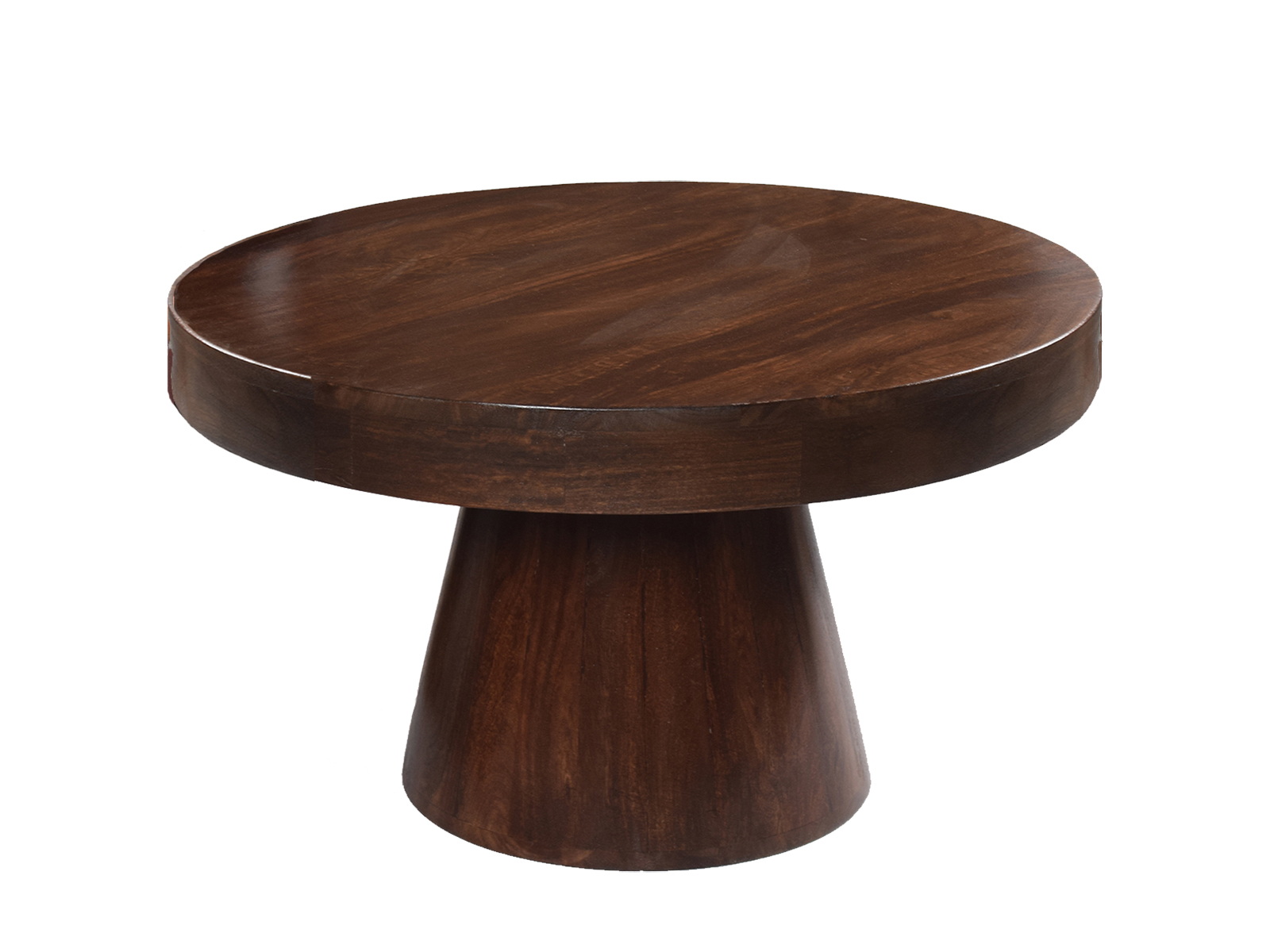 Bijzettafel rond 70cm Walnoot - Afbeelding 2